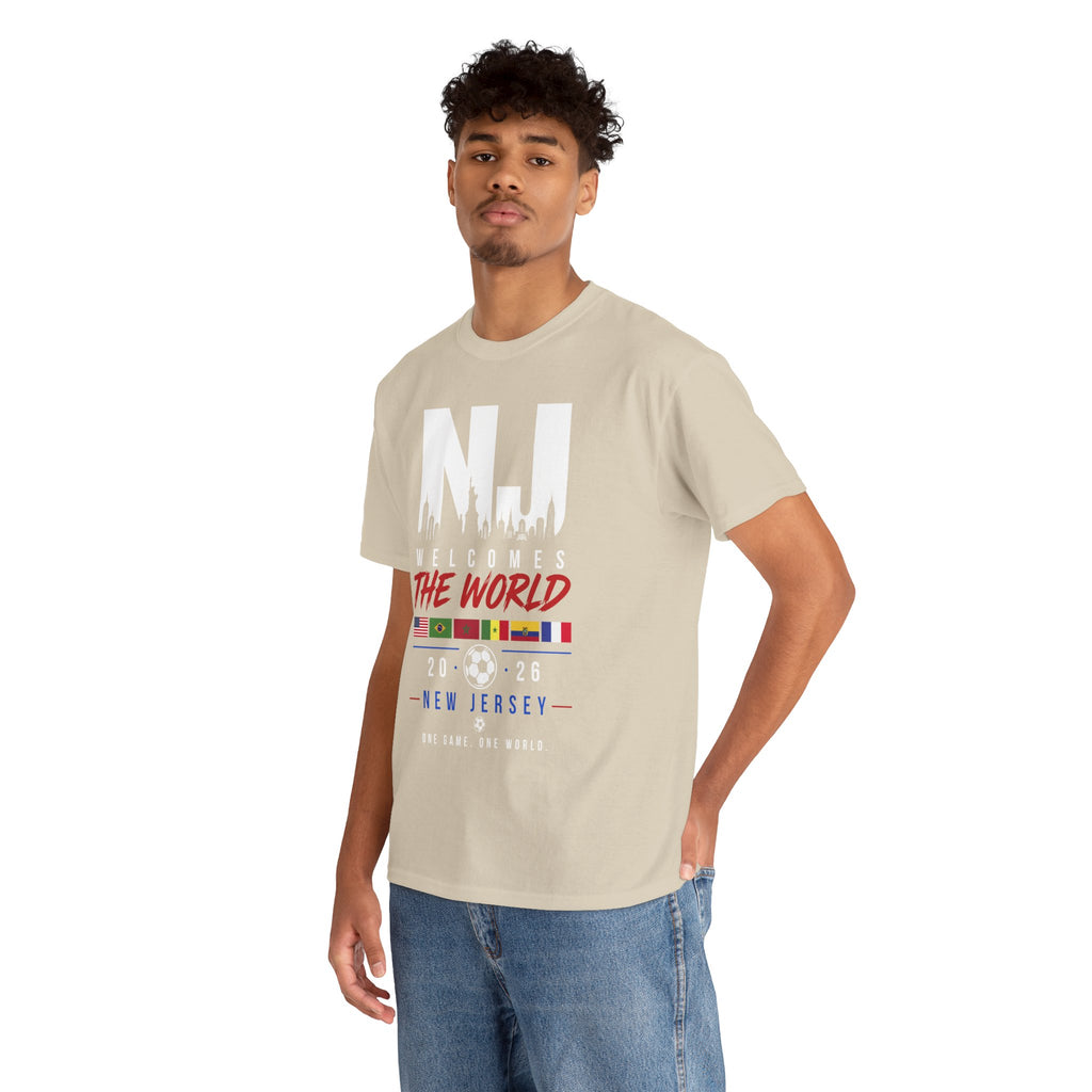 NJ Welcomes The World 2026 Soccer Tee