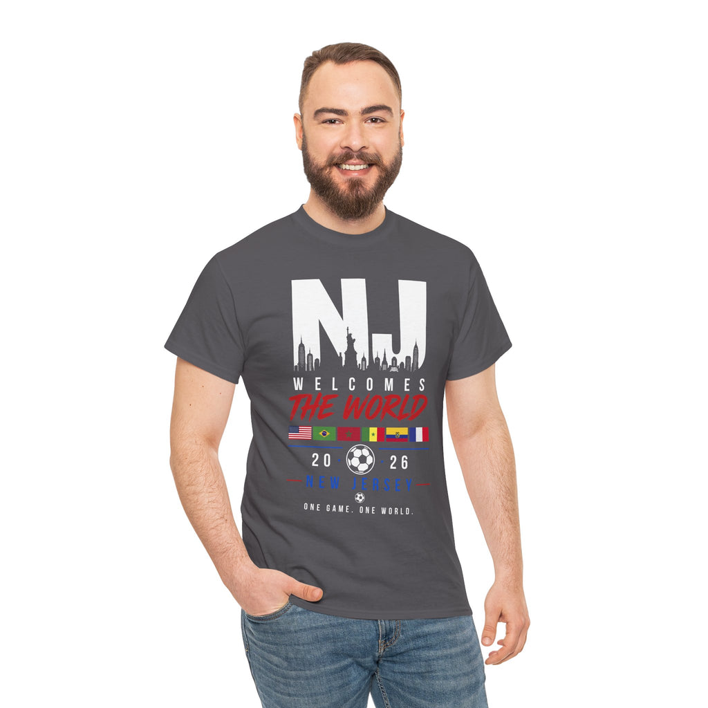 NJ Welcomes The World 2026 Soccer Tee