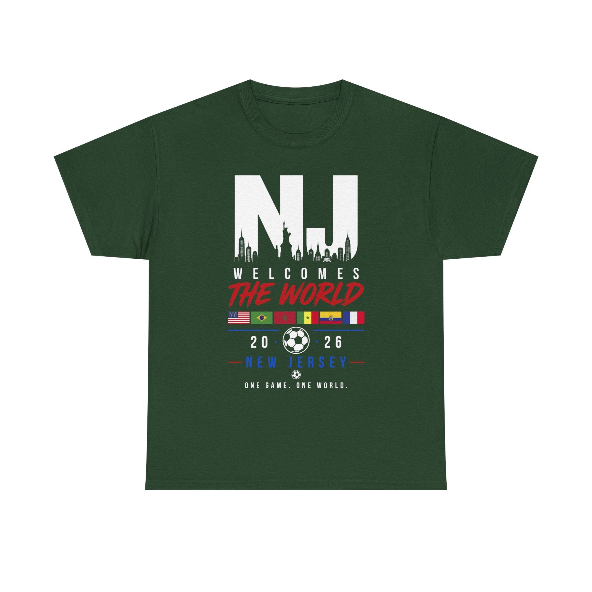 NJ Welcomes The World 2026 Soccer Tee