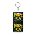 Brazil Soccer Keychain - Double-Sided New Jersey Welcomes Brazil 2026 Fan Charm
