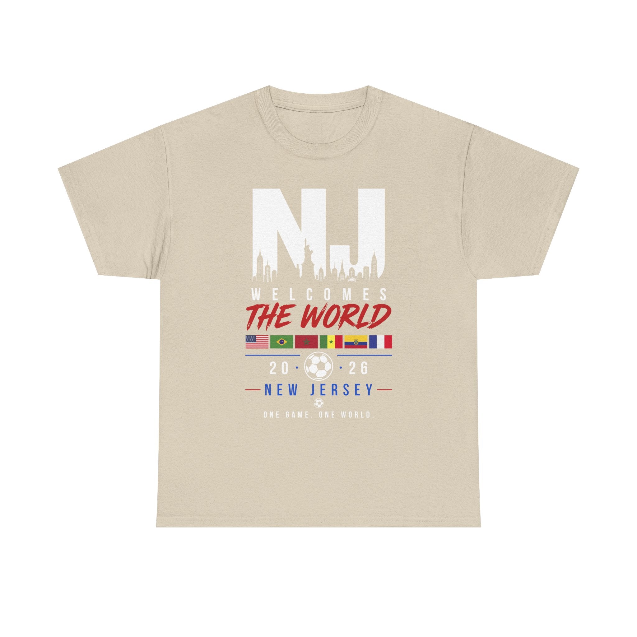 NJ Welcomes The World 2026 Soccer Tee