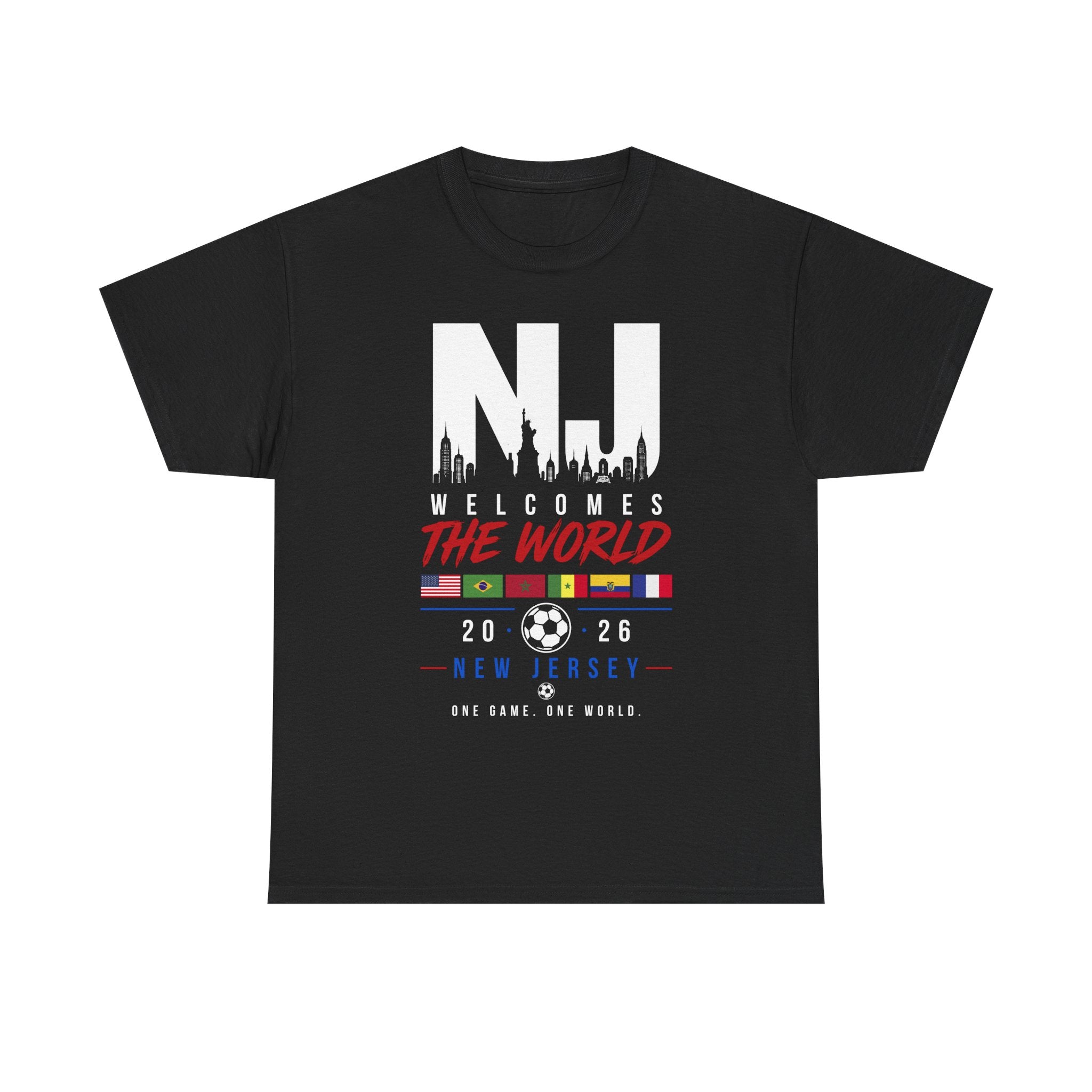 NJ Welcomes The World 2026 Soccer Tee