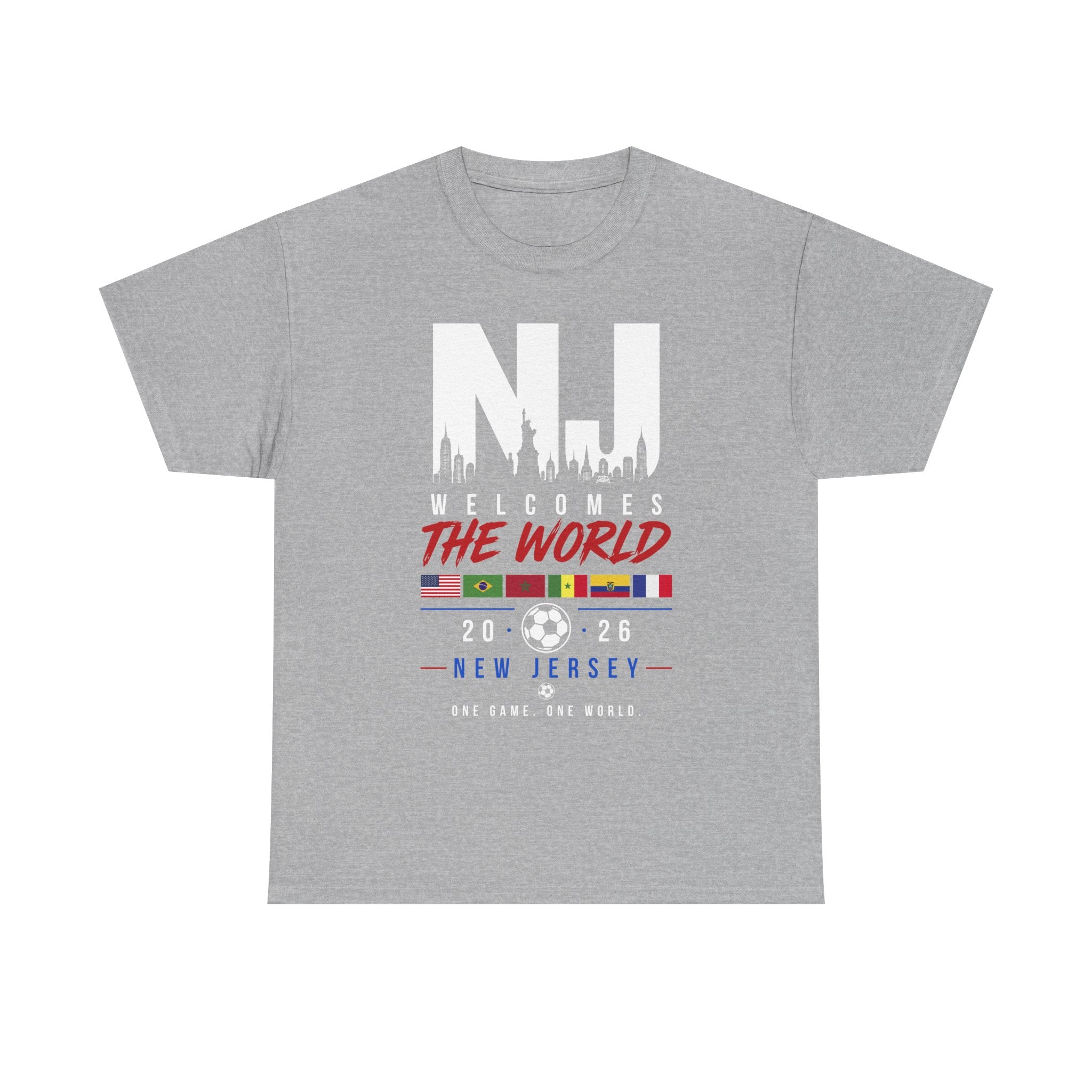 NJ Welcomes The World 2026 Soccer Tee
