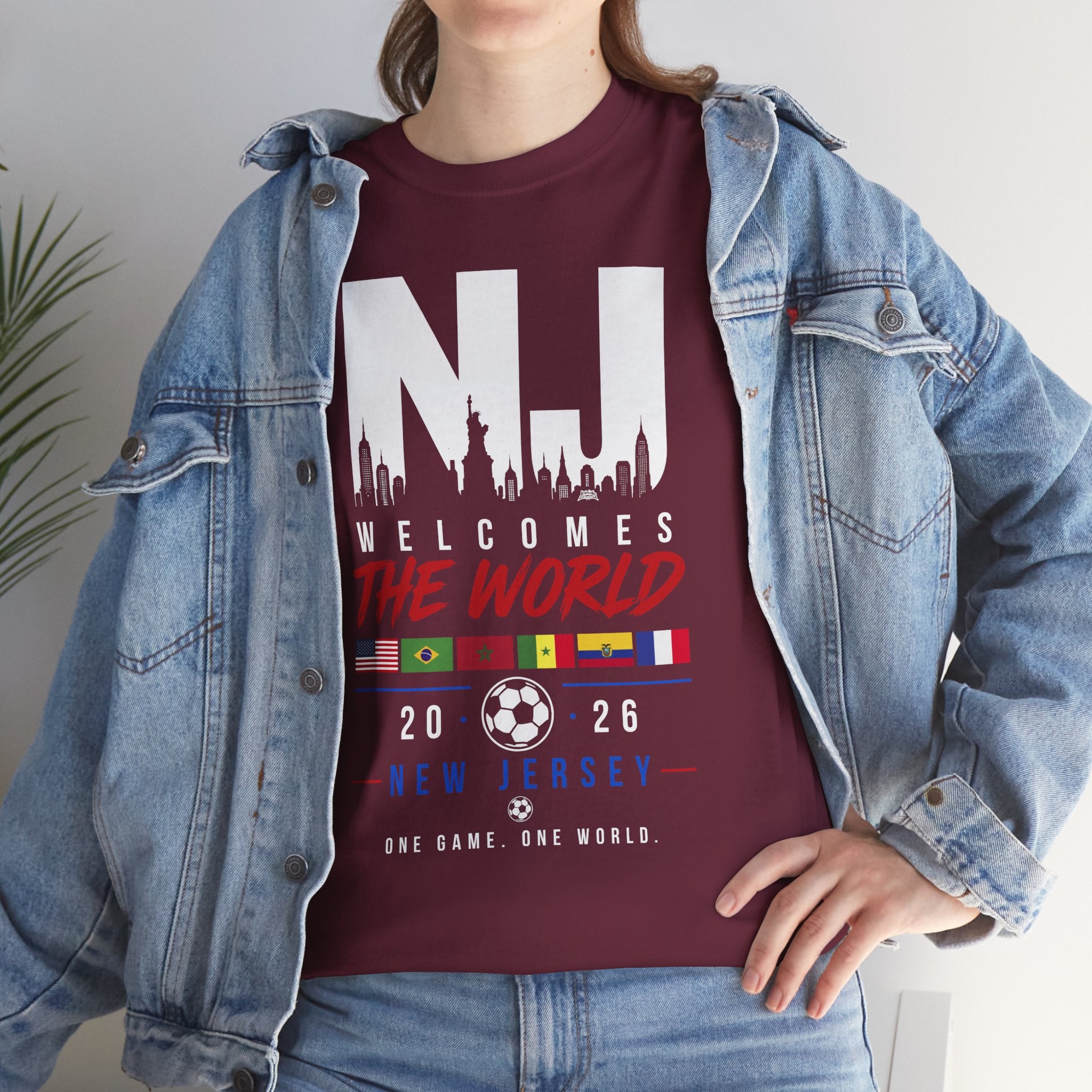 NJ Welcomes The World 2026 Soccer Tee