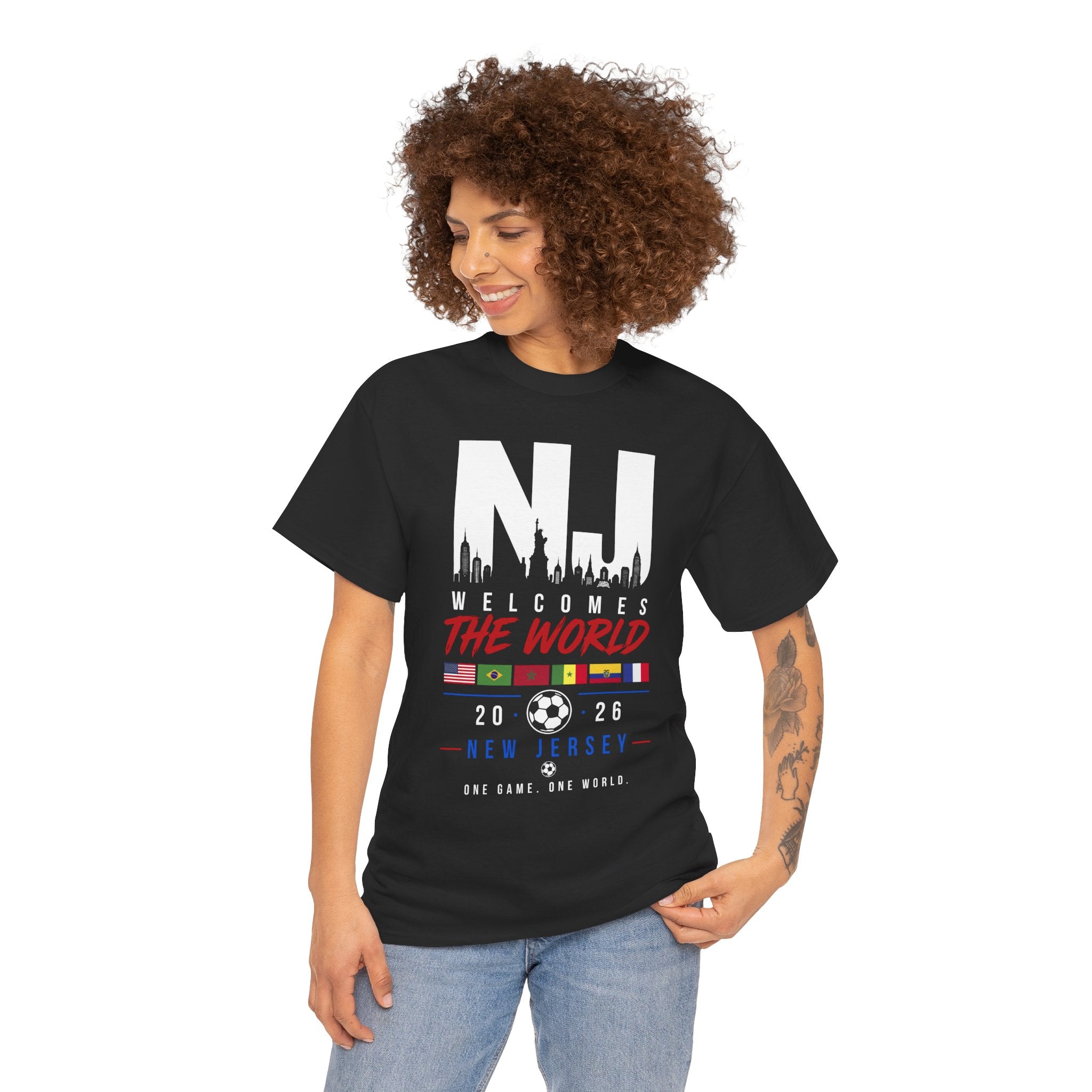 NJ Welcomes The World 2026 Soccer Tee