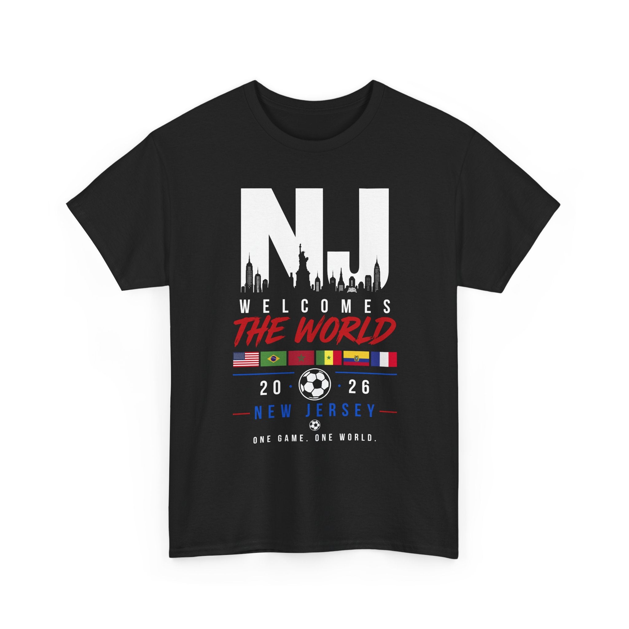 NJ Welcomes The World 2026 Soccer Tee
