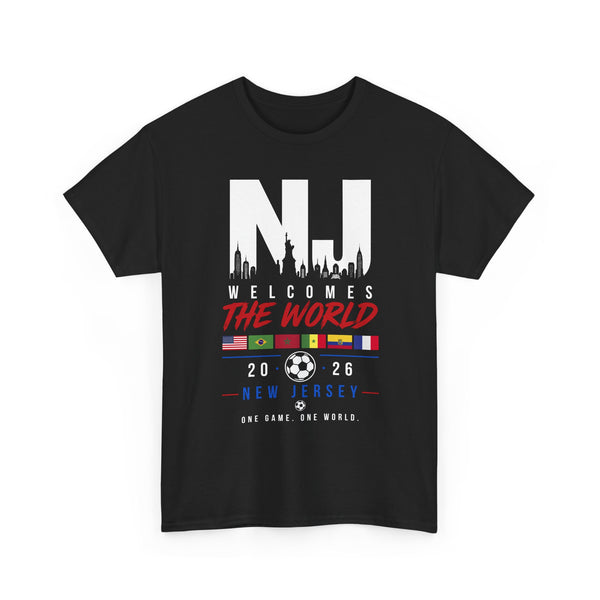 NJ Welcomes The World 2026 Soccer Tee