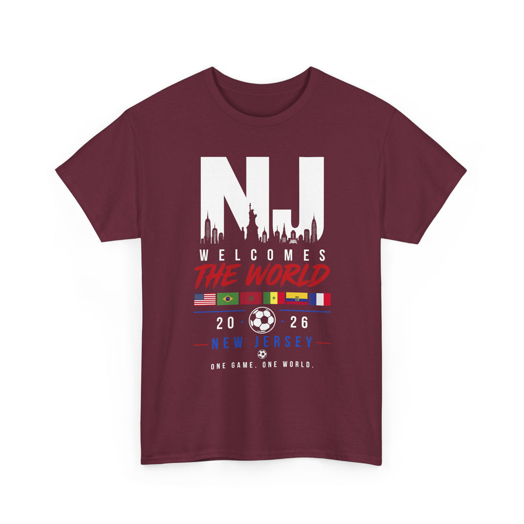 NJ Welcomes The World 2026 Soccer Tee
