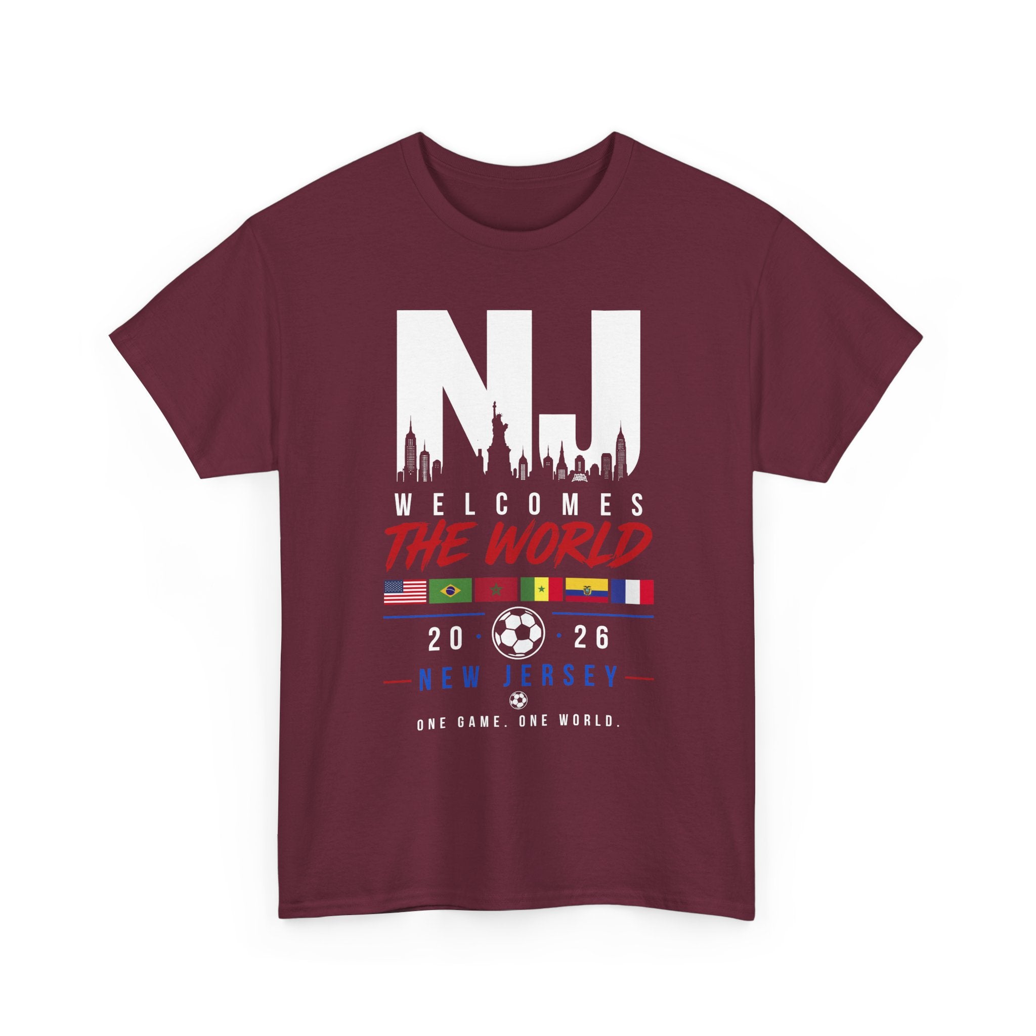 NJ Welcomes The World 2026 Soccer Tee