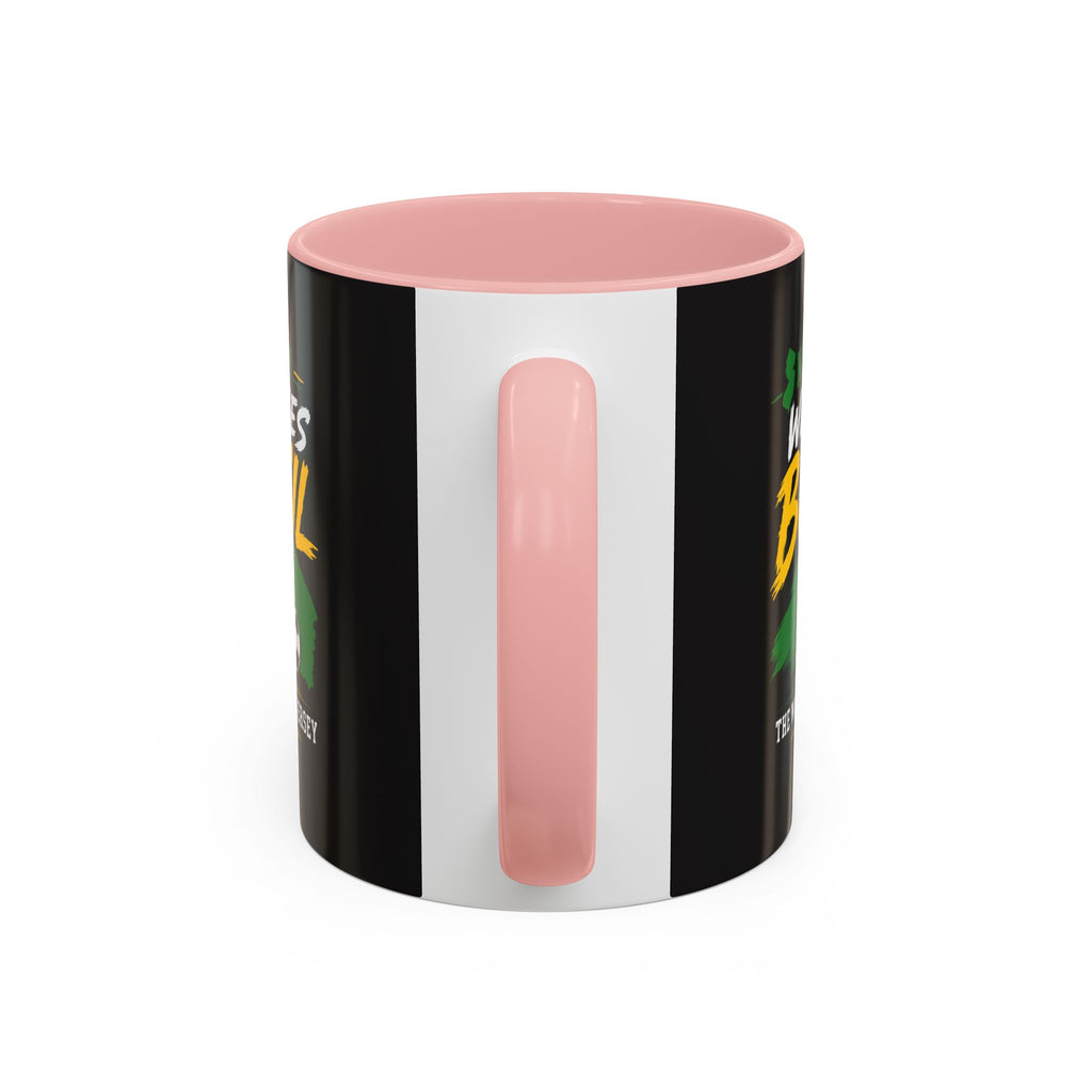 Brazil Soccer Fan Coffee Mug — New Jersey 2026 Accent Mug