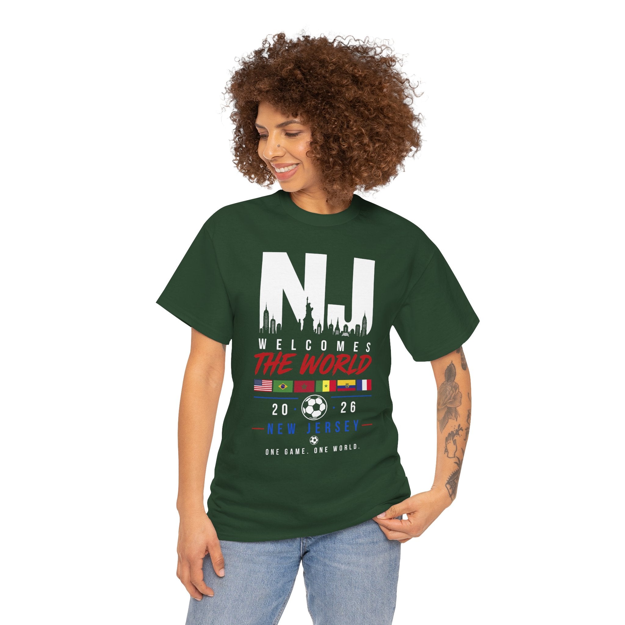 NJ Welcomes The World 2026 Soccer Tee