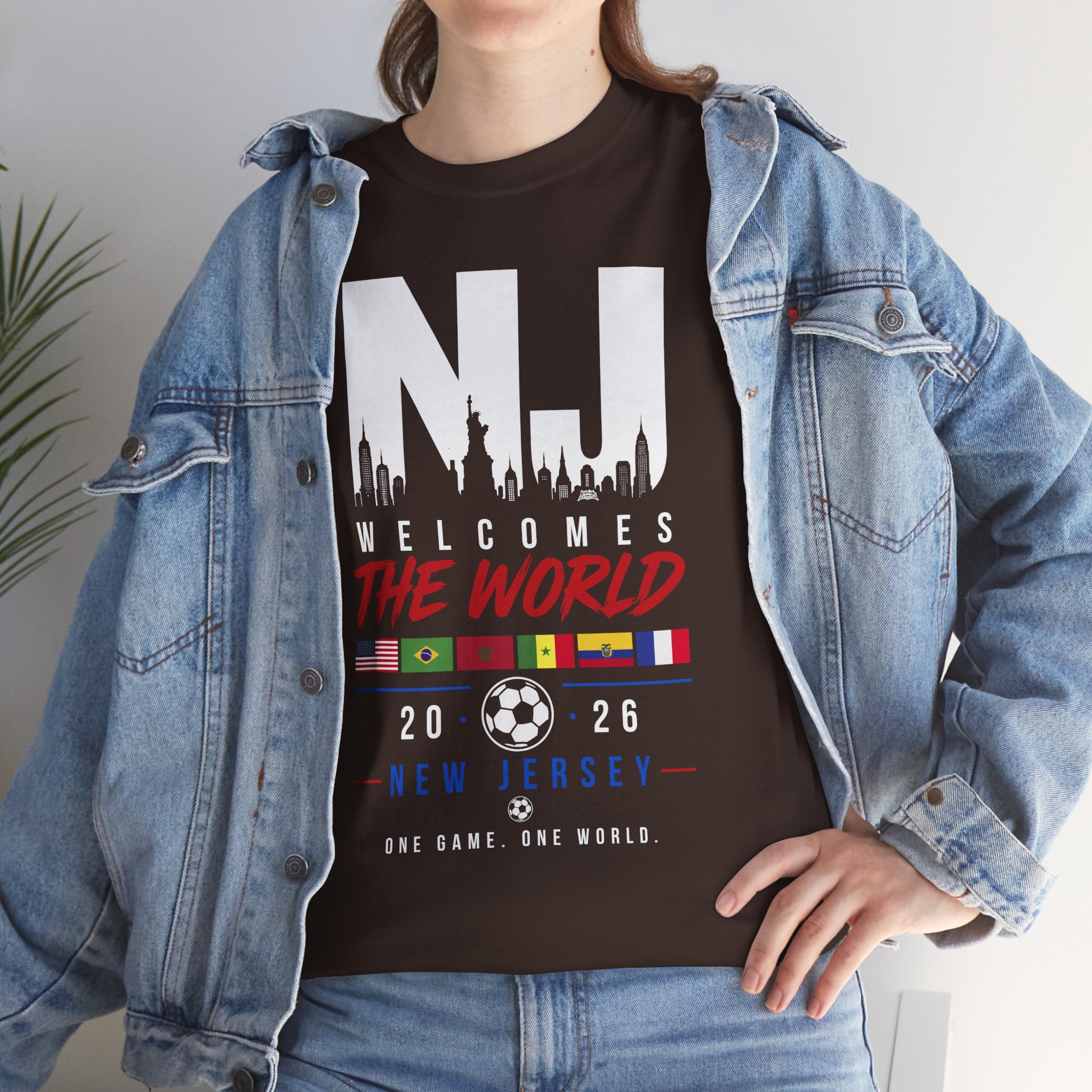 NJ Welcomes The World 2026 Soccer Tee