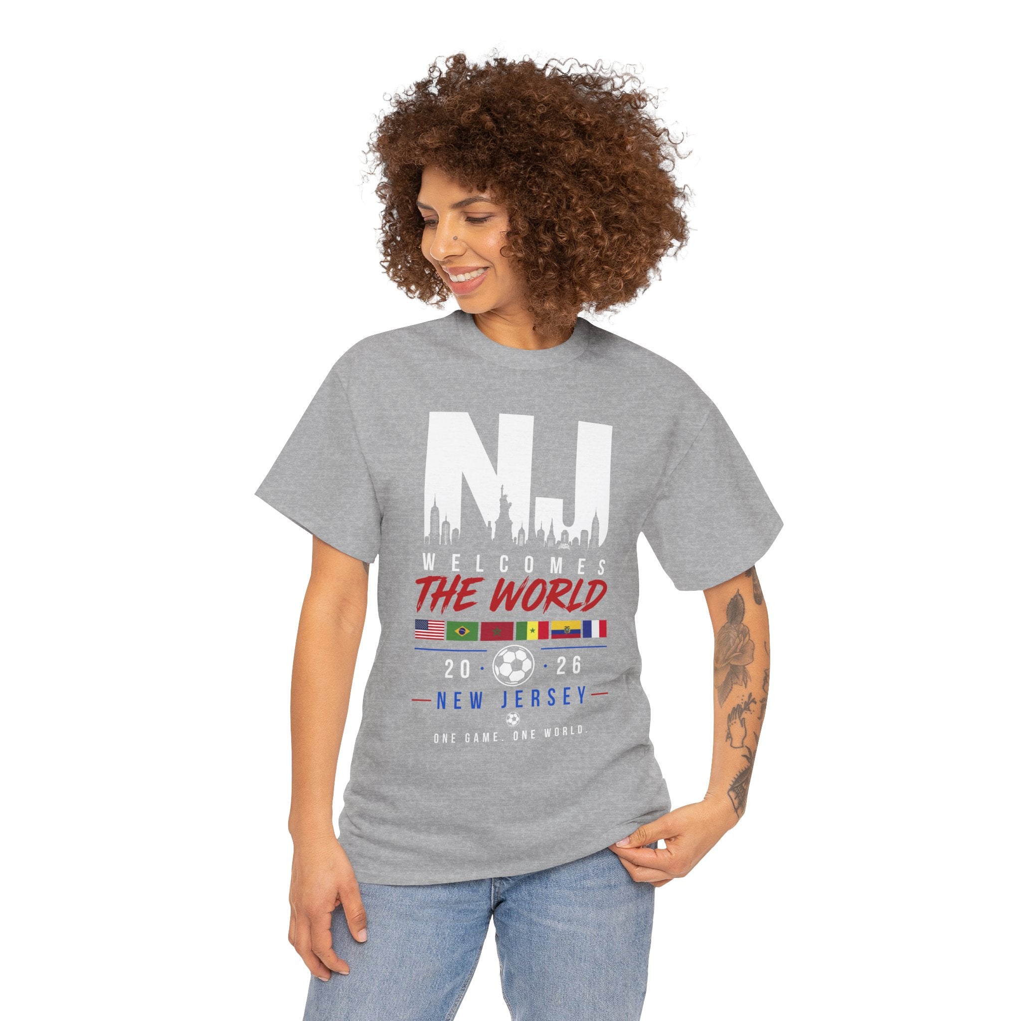 NJ Welcomes The World 2026 Soccer Tee