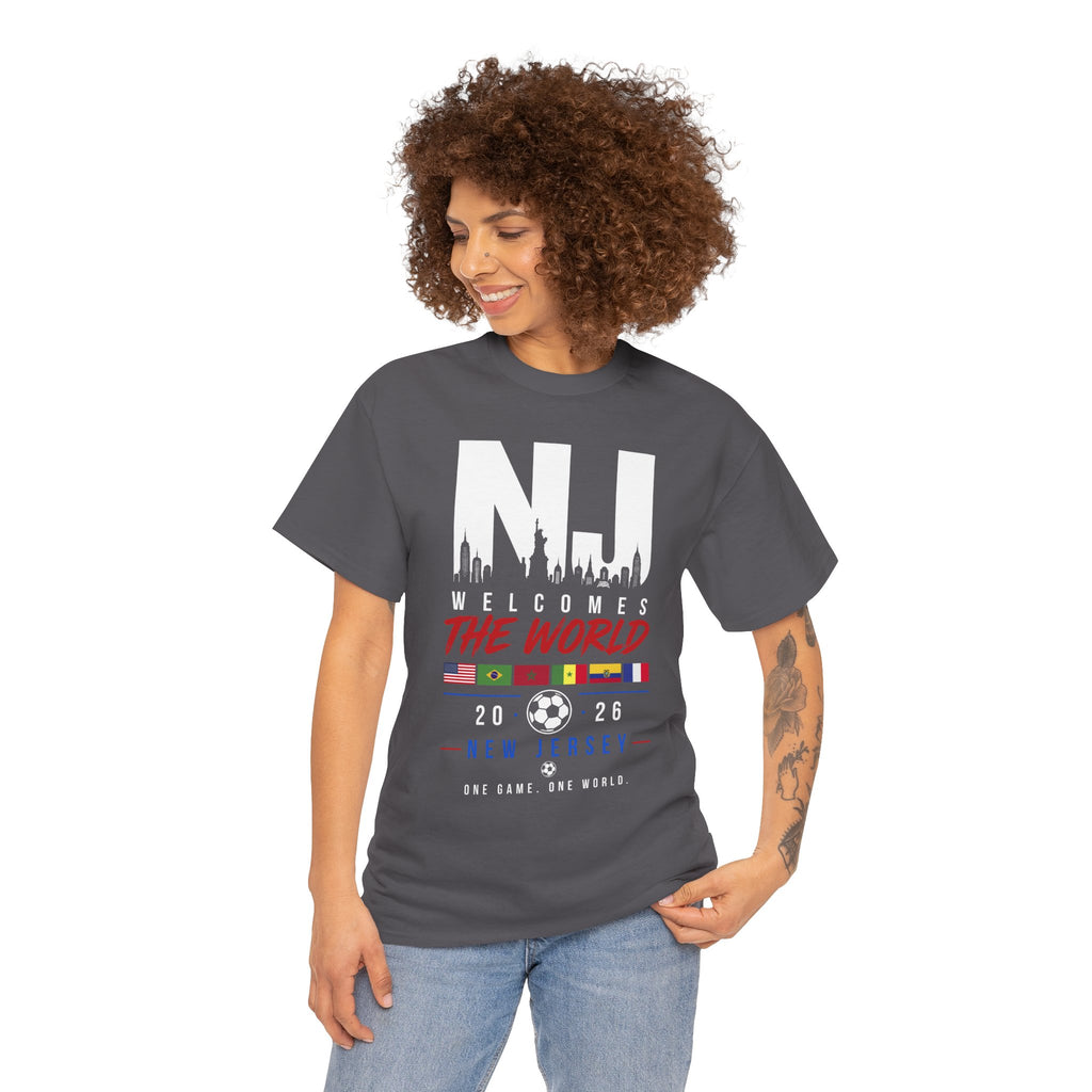 NJ Welcomes The World 2026 Soccer Tee