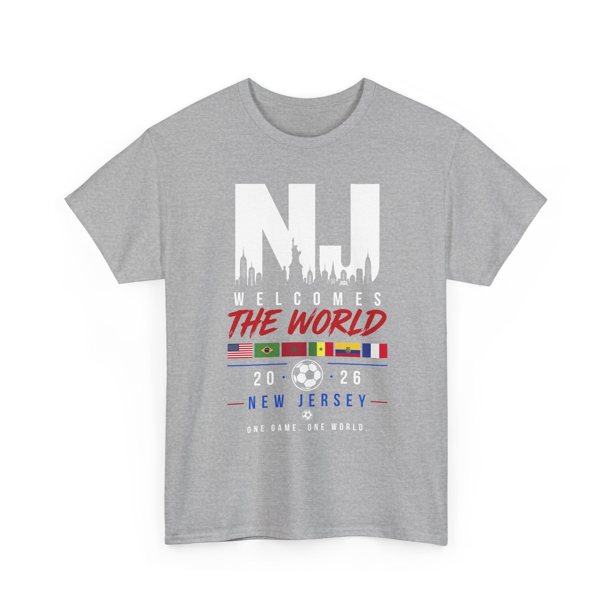 NJ Welcomes The World 2026 Soccer Tee