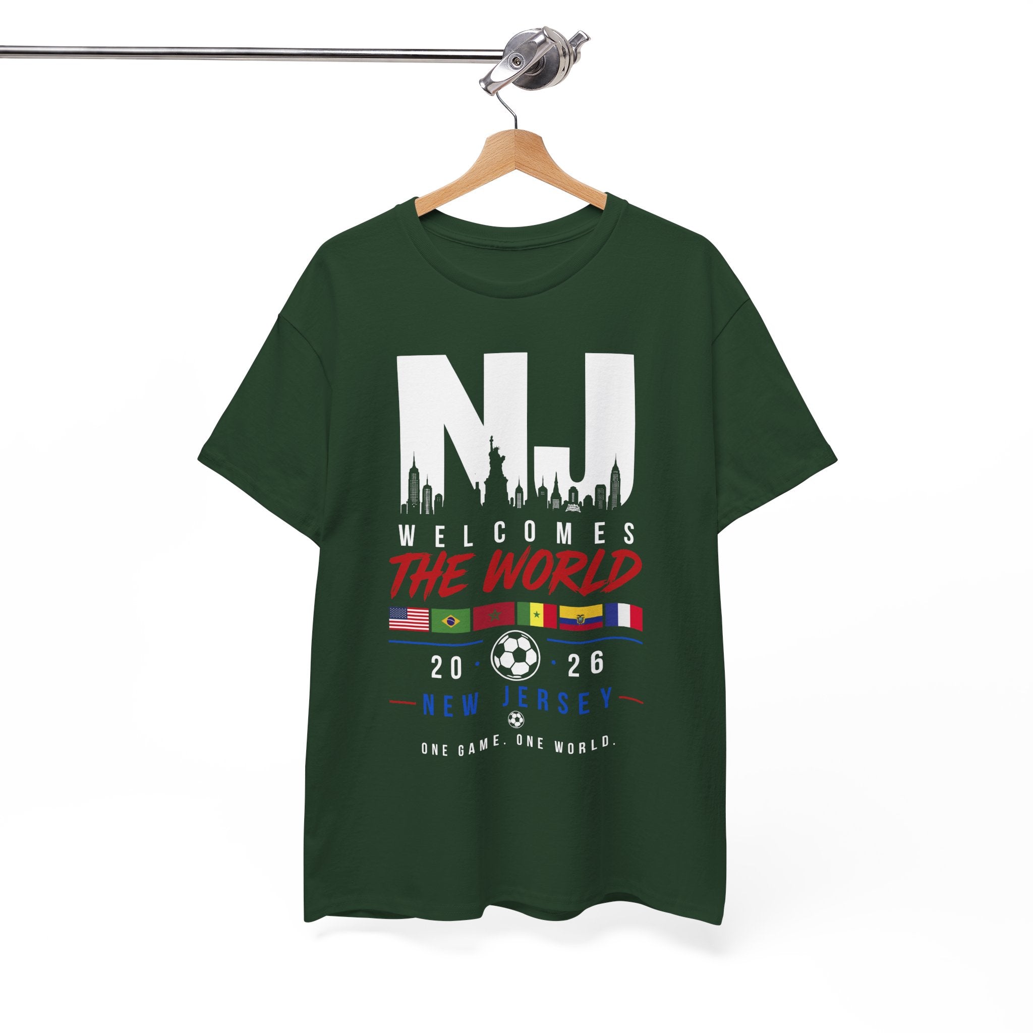 NJ Welcomes The World 2026 Soccer Tee