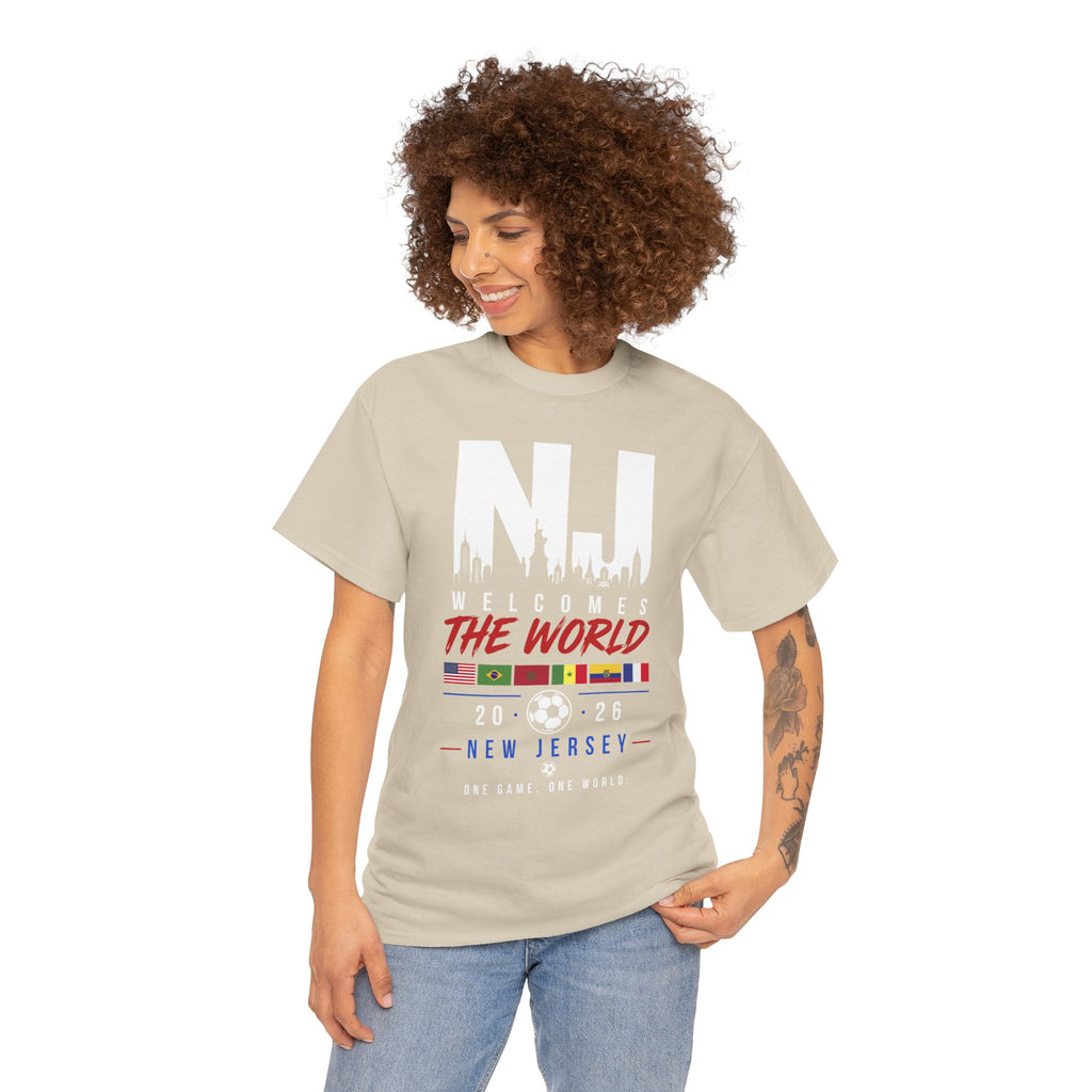 NJ Welcomes The World 2026 Soccer Tee