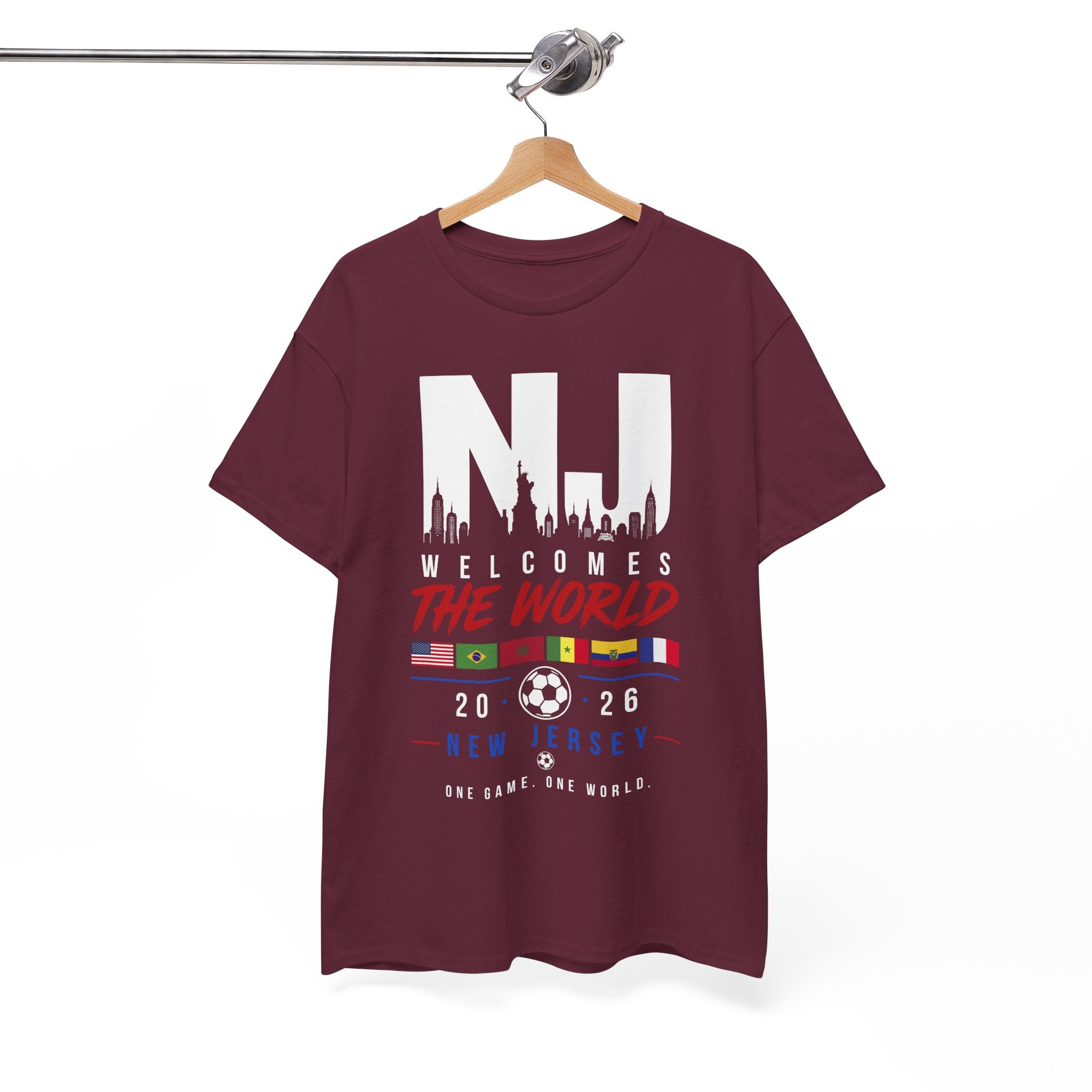 NJ Welcomes The World 2026 Soccer Tee