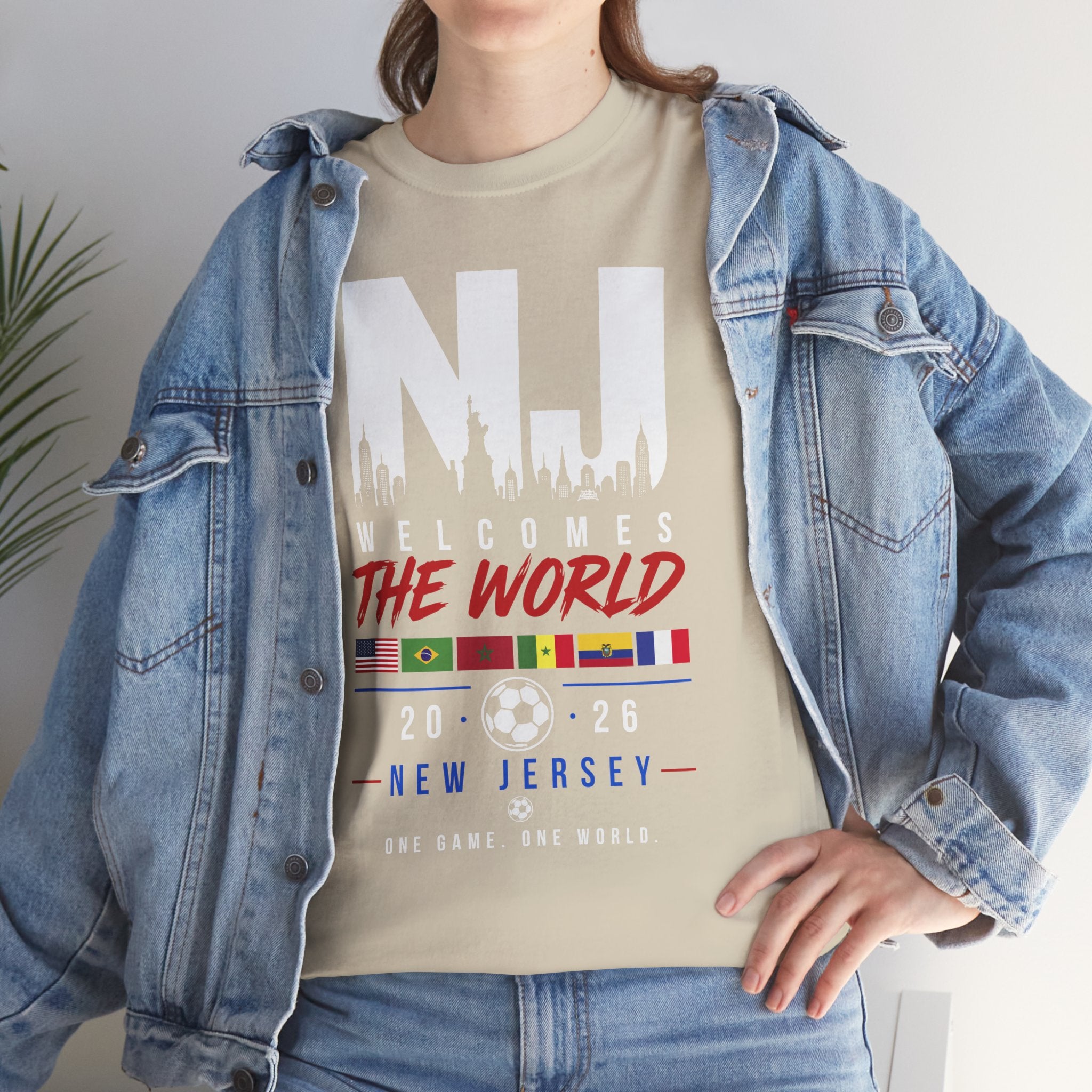 NJ Welcomes The World 2026 Soccer Tee
