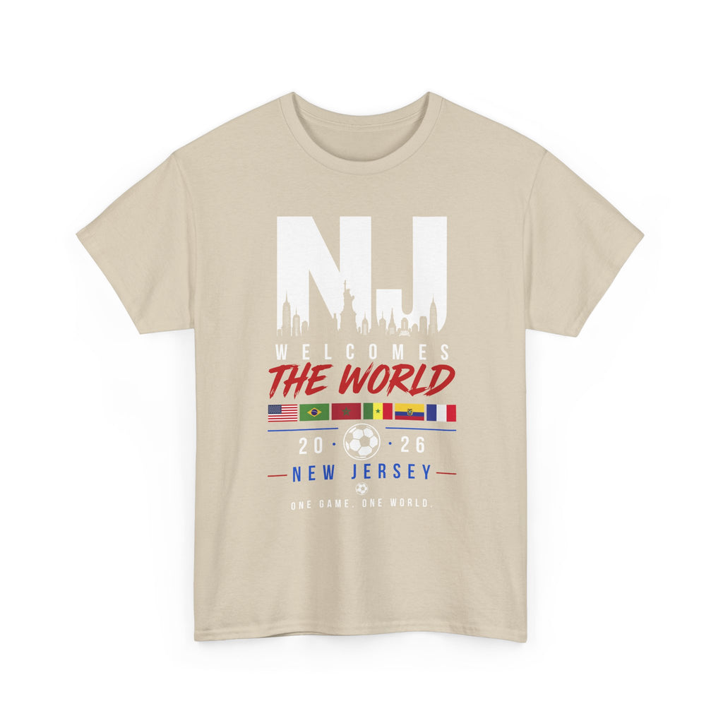 NJ Welcomes The World 2026 Soccer Tee