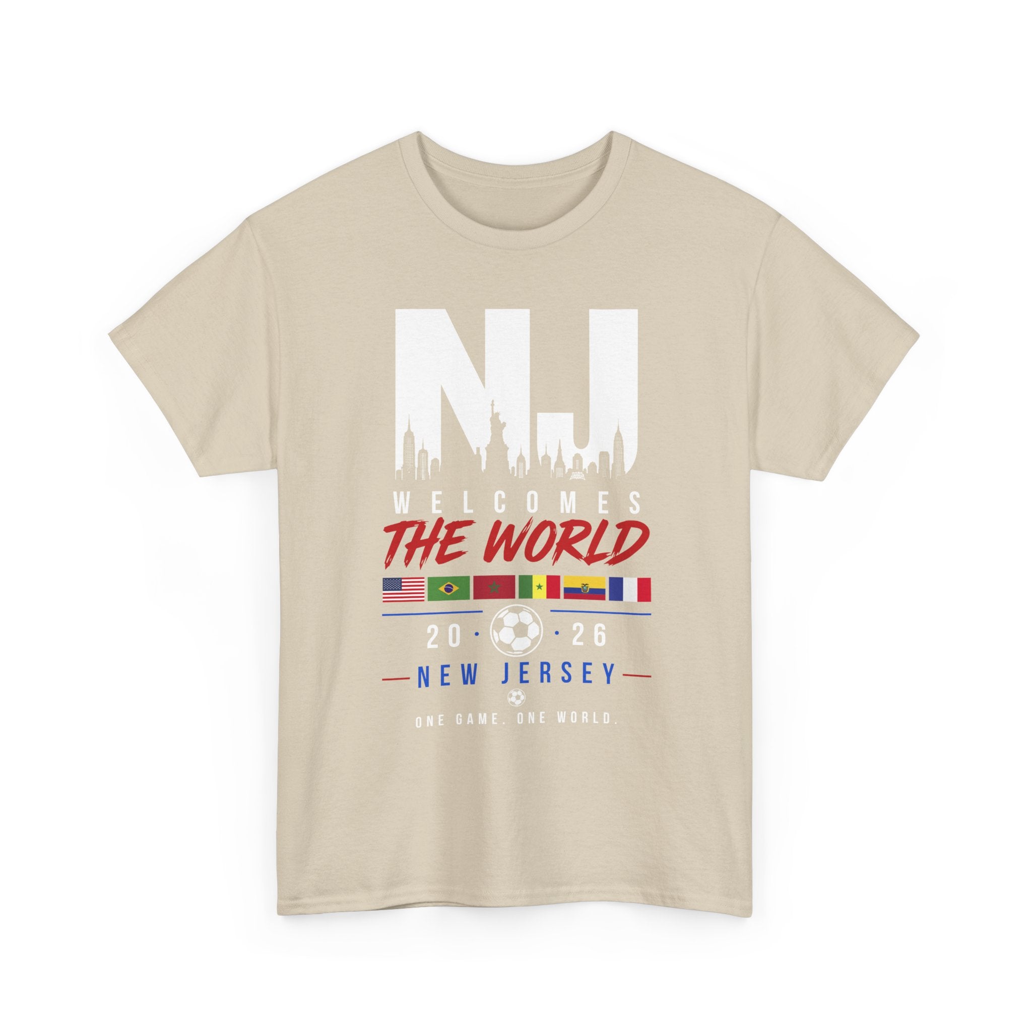 NJ Welcomes The World 2026 Soccer Tee