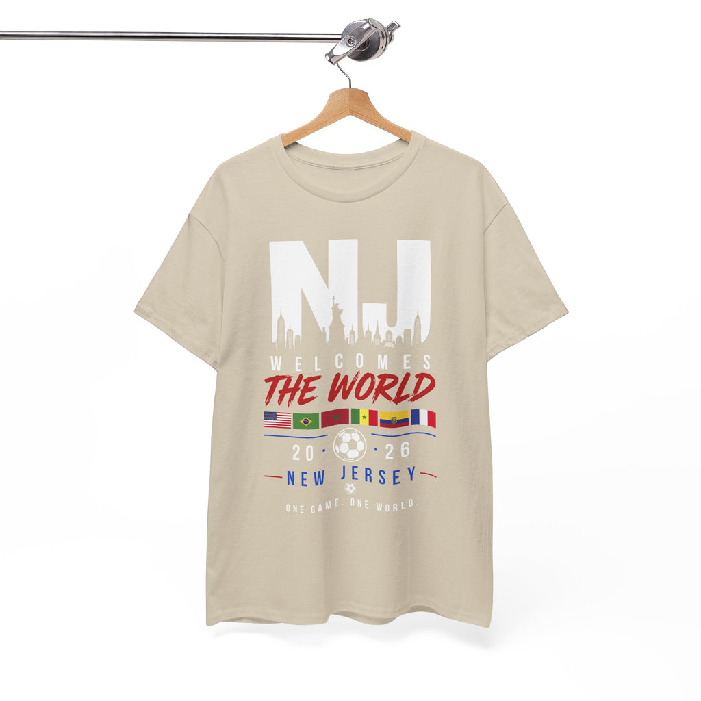 NJ Welcomes The World 2026 Soccer Tee