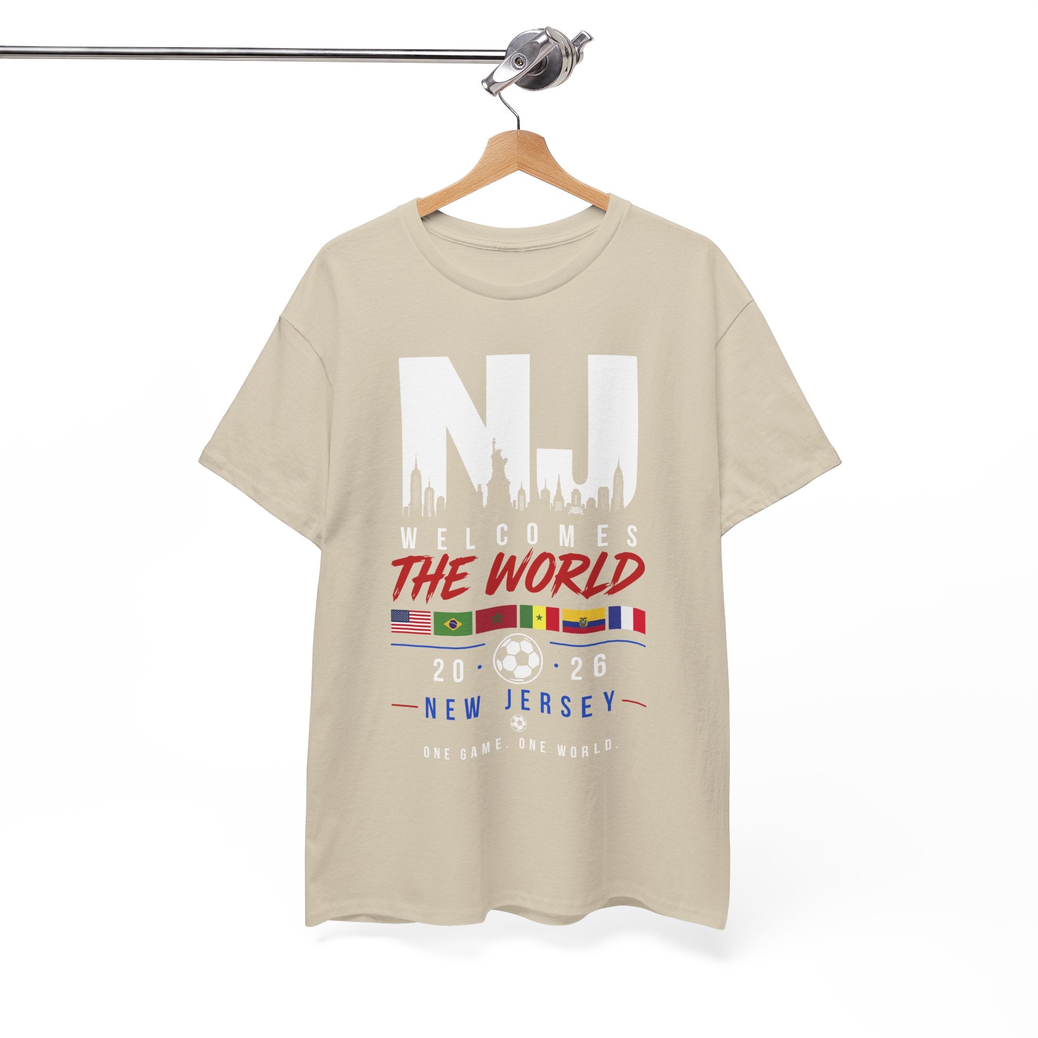 NJ Welcomes The World 2026 Soccer Tee