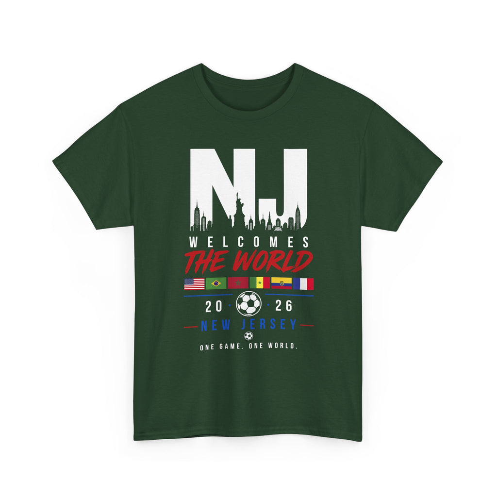 NJ Welcomes The World 2026 Soccer Tee