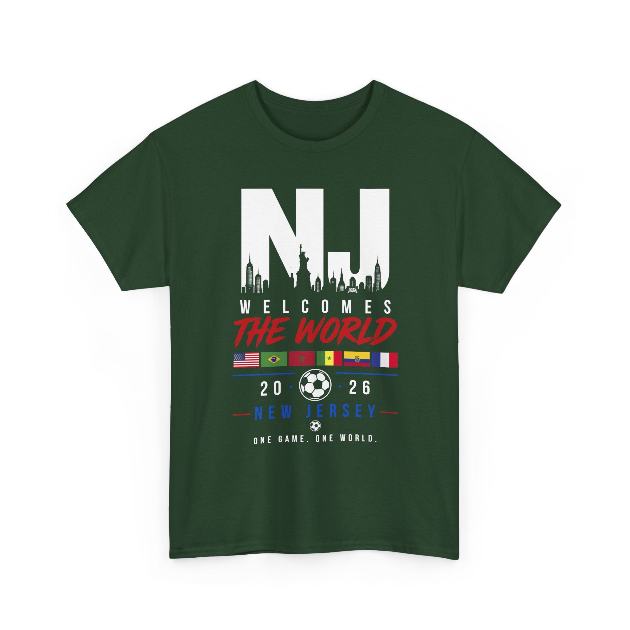 NJ Welcomes The World 2026 Soccer Tee