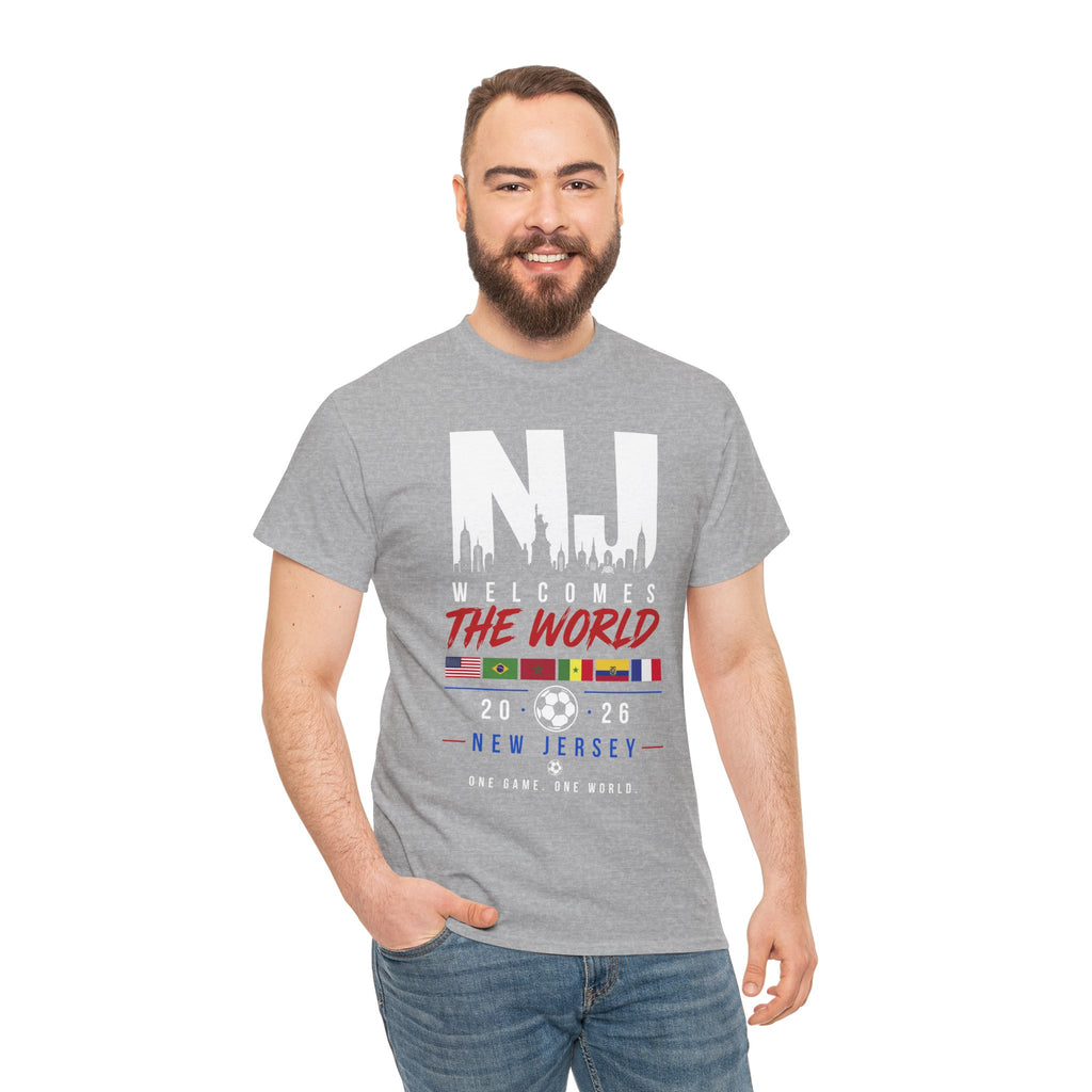 NJ Welcomes The World 2026 Soccer Tee