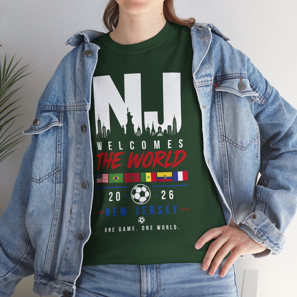 NJ Welcomes The World 2026 Soccer Tee