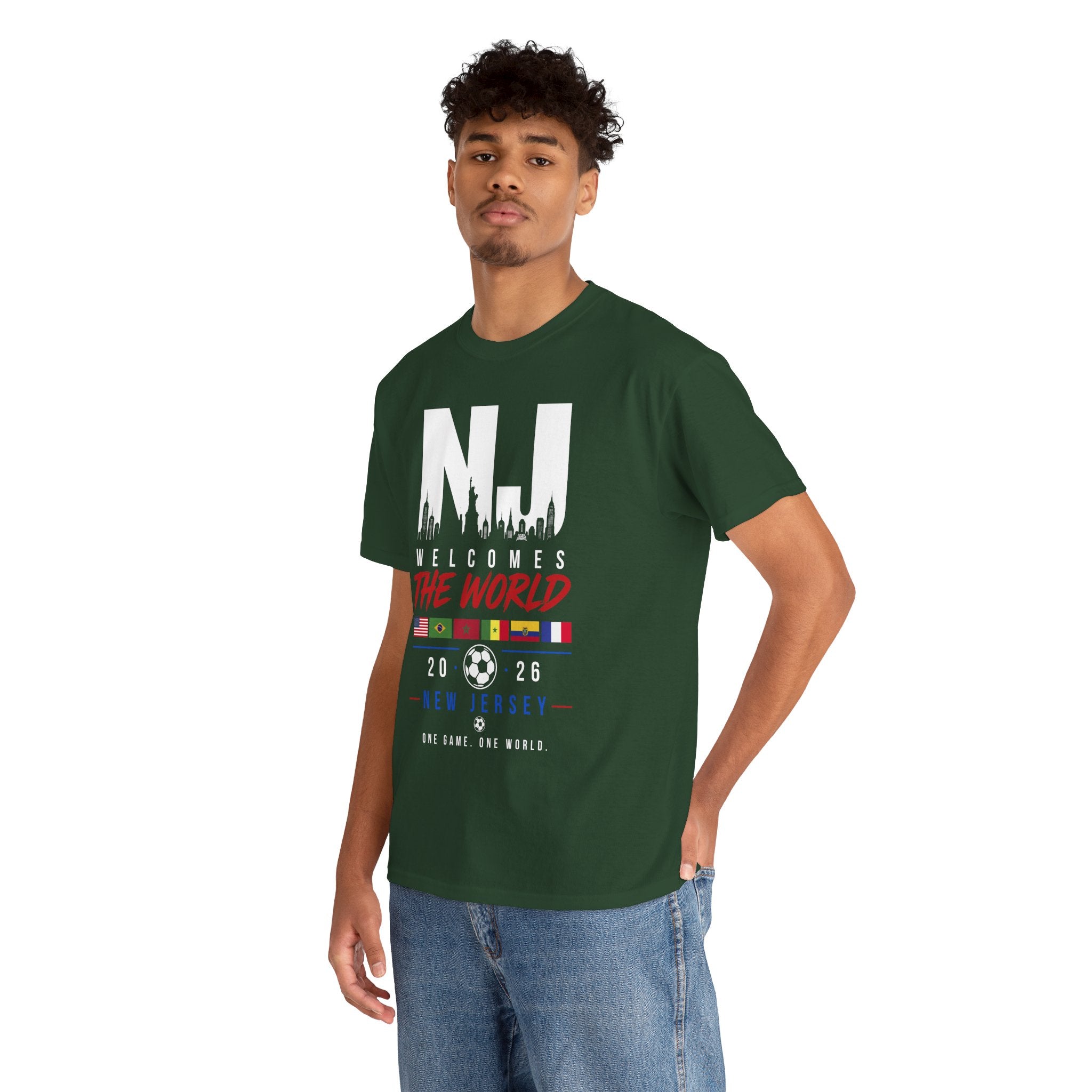 NJ Welcomes The World 2026 Soccer Tee