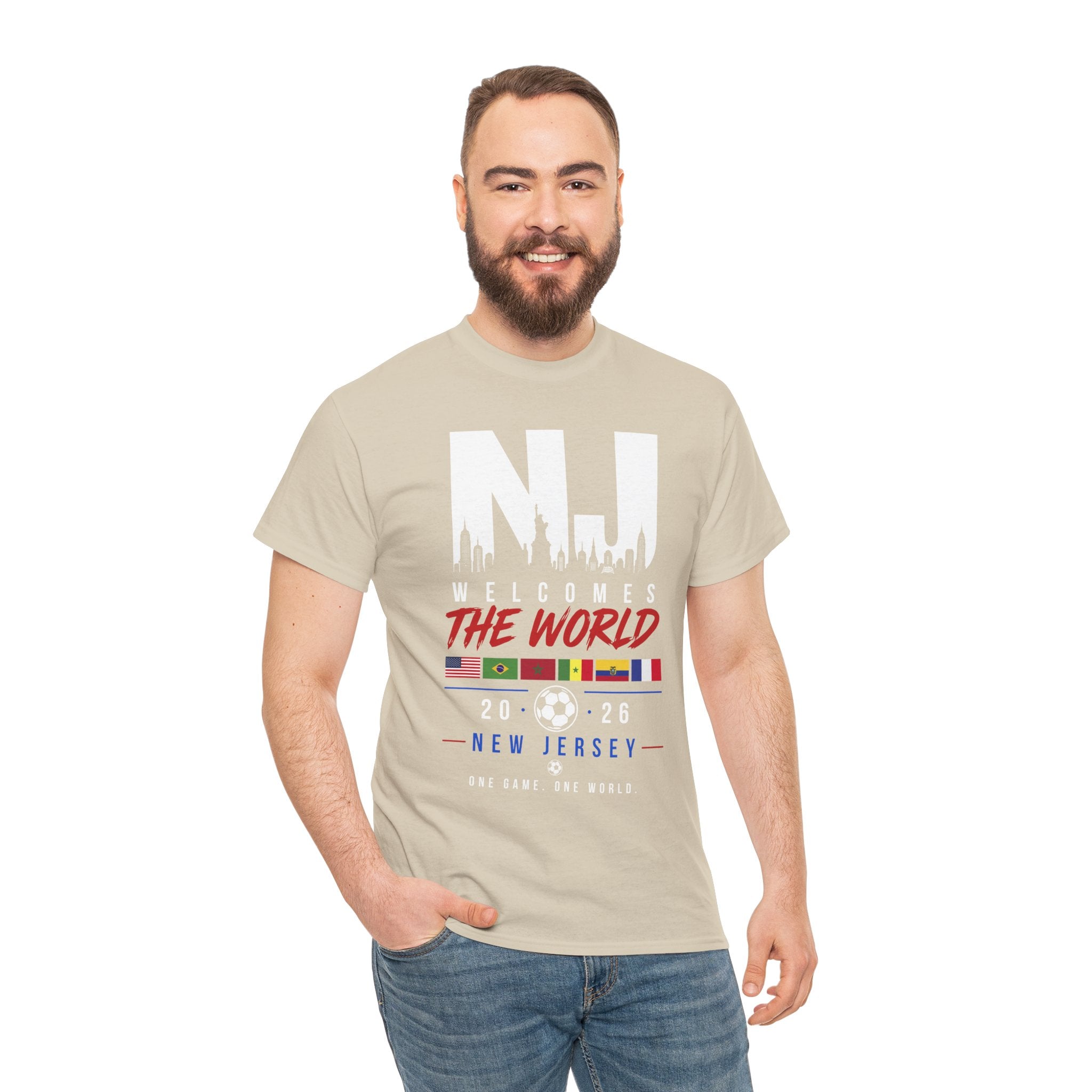 NJ Welcomes The World 2026 Soccer Tee