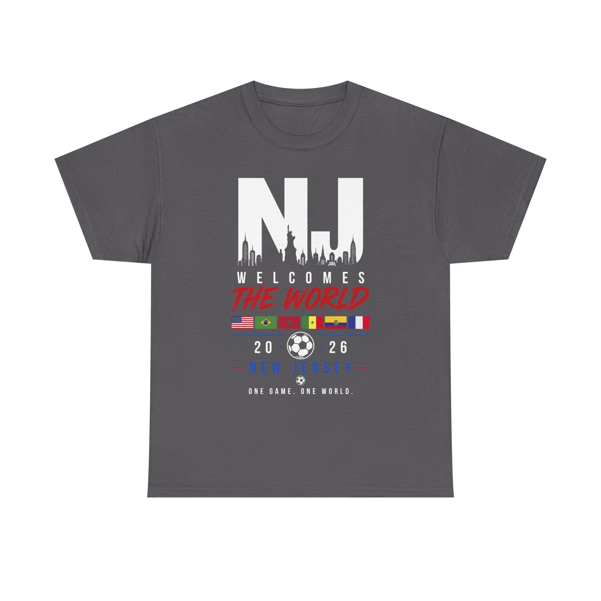 NJ Welcomes The World 2026 Soccer Tee