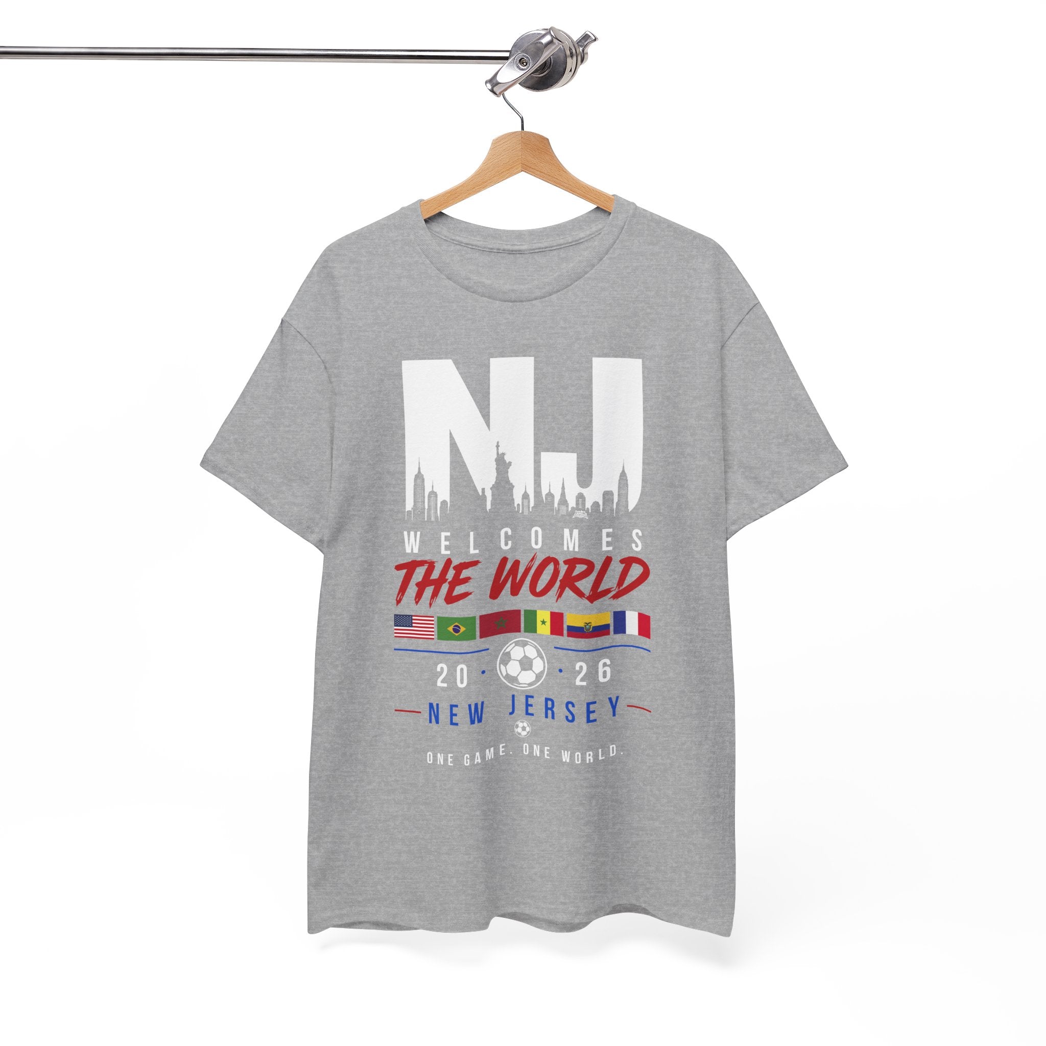 NJ Welcomes The World 2026 Soccer Tee