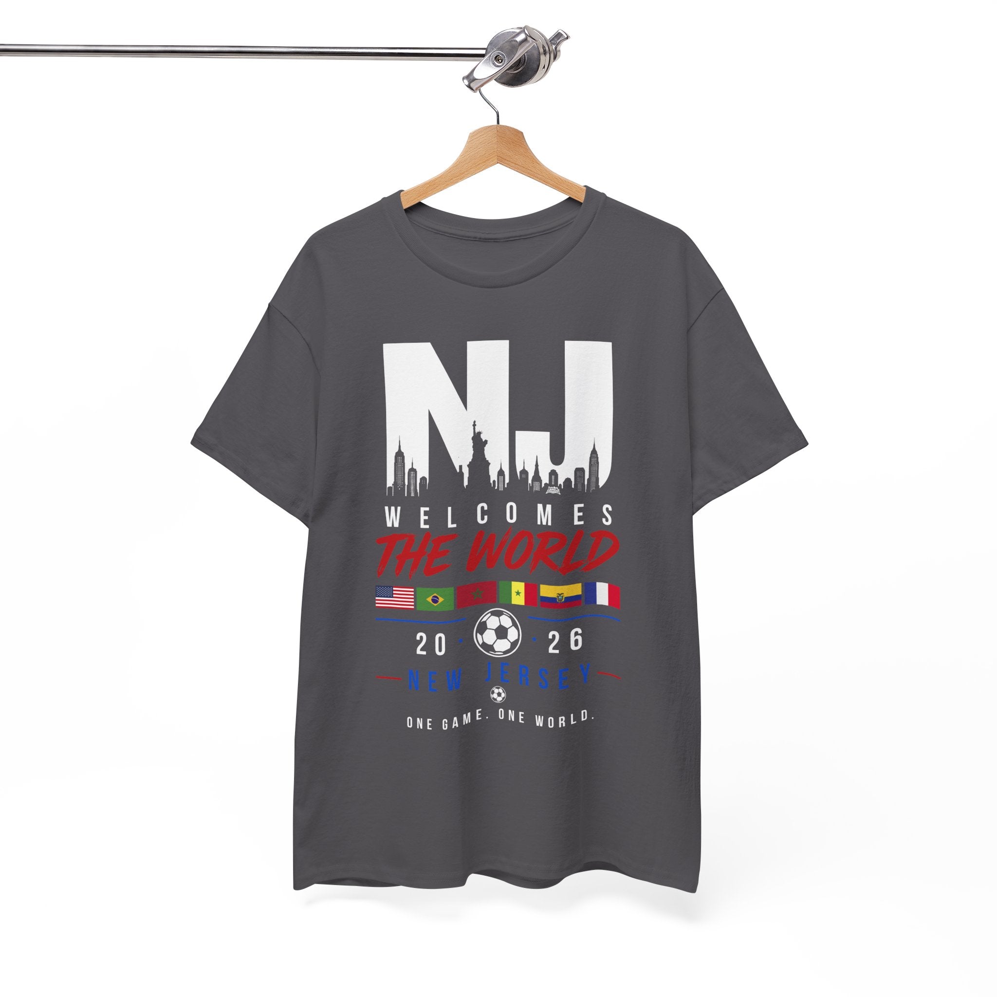 NJ Welcomes The World 2026 Soccer Tee